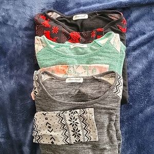 Bearsland long-sleeve nursing tops